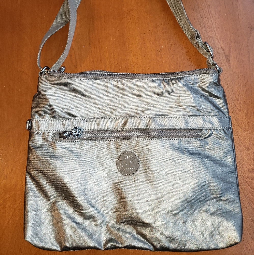 Metallic crossbody by Kipling